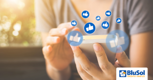 negócio nas redes sociais